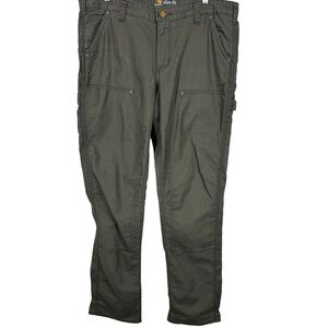 Carhartt Women's Double Front Slim Pants, Sz 12